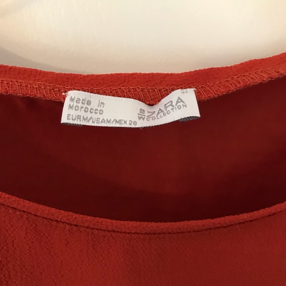 Zara off the shoulder shirt - Picture 2 of 2